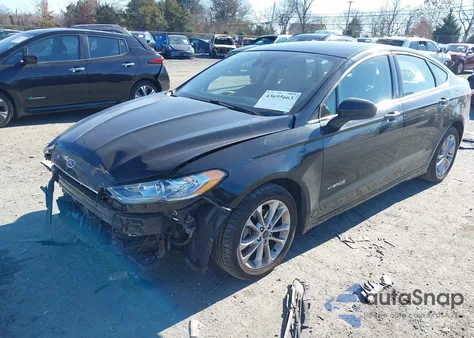 2019 Ford Fusion Hybrid Se из США, поврежденный, VIN 3FA6P0LU4KR157656